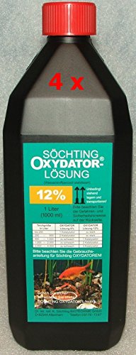 4 Liter Söchting Oxydator Lösung 12%, 4 x 1 Liter-Set
