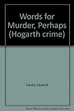 Cover zum Buch Words for Murder, Perhaps