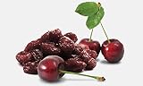 -Las cerezas dulces secas y recién selladas son aromáticas, extremadamente ricas en vitaminas y snacks de frutas 100% naturales de la mejor calidad.