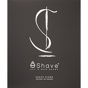 êShave O Shave Nickel Razor and Brush Stand - Image 3