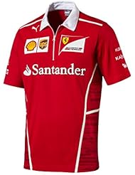 Ferrari Kids equipo Polo camisa, Rosso Corsa