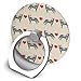 Produktbild beautiful& Australian Cattle Dog Blue Heeler Love Hearts Tan Round 360 Degree Rotating Ring Stand Grip Mounts Phone Holder for Any Smartphones iPhone Or Tablets