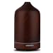Produktbild SUNWUKONG Echt Holz Aromatherapie Ätherisches Öl Diffusor Stress Linderung Zimmer Hölzern Ultraschall Elektrisch Luftbefeuchter Duftöldiffusoren Braun (100 ml), 1