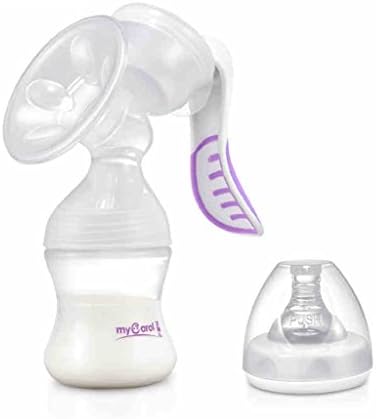 Manual Breast Pump Hand Breastmilk Pump Breastfeeding Pump Effective And Comfortable BPA Free &amp; 100% Food Grade Silicone