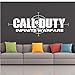 Produktbild CALL OF DUTY INFINITO Warfare Spiel Wandaufkleber Kunst Dekor Jungen Zimmer Wandtattoos Abnehmbare Vinyl Wanddeko 58x22cm