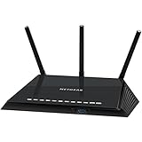 NETGEAR R6400-100PES AC1750 Wireless 802.11ac Dual-Band Gigabit Router (1750Mbit/s, USB 3.0, USB 2.0, Gigabit LAN-Ports) schwarz