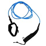 Super fuerte de las correas 9 Pies Regular Tabla De Surf Correa Cadena Azul Cable De Cuerda Pierna