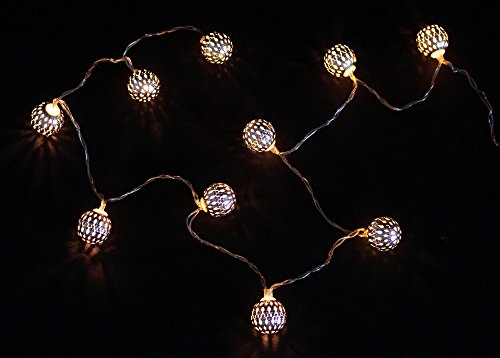 LED-Lichterkette „Silberkugel“ - 4