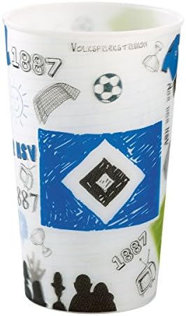 Hamburg SV Drinks Cups/Mugs Set of 2 Plus Free Bookmark I Love
