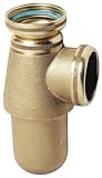 El nivel del agua en el sifón: 50 mm x 1 1/2 pulgadas de salida para los tornillos de Ø 40 mm
