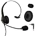 Produktbild Headset Headphones Lautstärkeregler und Muteschaltung für Cisco SPA Serie Spa303 Spa504G und andere Modelle, Polycom Soundpoint IP 320 330, Grandstream, Cortelco