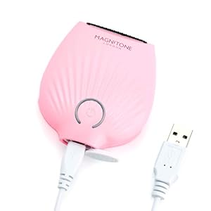 Magnitone GoBare! Rechargeable Waterproof Compact Mini Lady Shaver for Legs, Underarms and Bikini Line (Pink) - Image 4