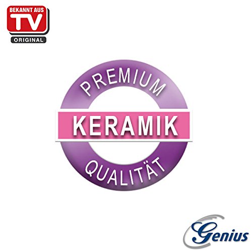 Genius Simply Straight Keramik Haar-Glätt-Bürste | 2 in 1 Glätteisen & Bürste | LCD-Temperaturanzeige bis zu 230 °C | Für alle Haartypen | Bekannt aus TV | B-Ware wie NEU - 5