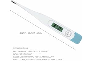 PHARMED HK-901 - Digital Thermometer - Accurate, Fast, Easy to Read