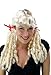 Produktbild Perücke Wig Fasching Cosplay Spirallocken Kolonialzeit Hellblond SY-032-P88