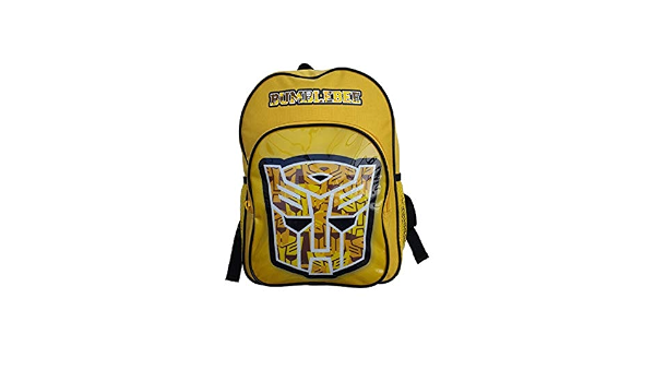 Zaino Giallo Bumblebee Transformers : Amazon.it: Valigeria