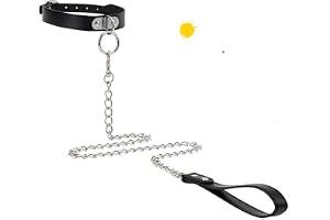 Svart mjuk läder krage Pet krage halsband multifunktionell avtagbar och justerbar för kvinnor