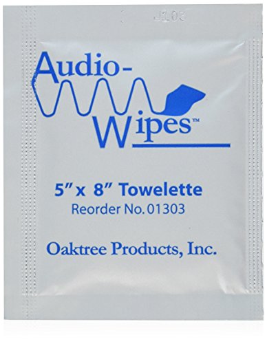 Audiowipes Disinfectant Towelettes 100 per box