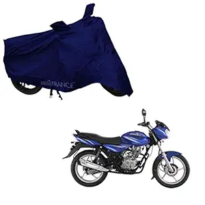 Mototrance Blue Bike Body Cover for Bajaj Discover 125