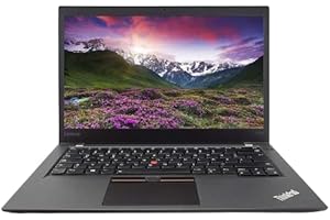 Lenovo ThinkPad T470 14" Full HD Intel Core i5 7200U 256 GB SSD 8 GB RAM Windows 11 Home Webcam Portátil (Reacondicionado), Negro – Antracita