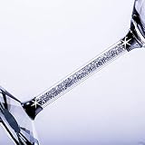 Transparent, smooth glass made of high quality lead-free material