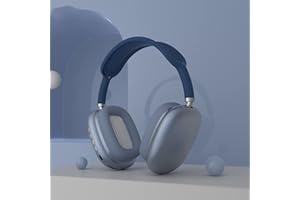 LILITOK Kabellose Bluetooth Kopfhörer Over Ear, P9 Wireless Headset Stereo Musik Kopfhörer mit Mikrofon Gaming Headset für iPhone/Samsung/iPad/PC (Blau)