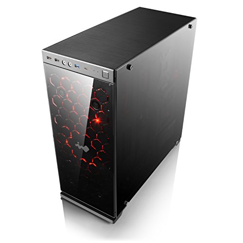 Gaming PC CSL Speed X4939 inkl. Windows 10 – Gaming PC mit Intel Core i7-7700K 4x 4200MHz, GeForce GTX 1080 Ti, 32GB DDR4 RAM, 1000GB M.2 SSD, 4000GB HDD, USB 3.1 - 5