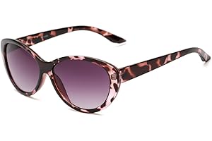 I-Sential Reading Sunglasses Womens Designer Style Retro Frame UV400 Sun Readers Tinted Glasses & Case