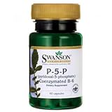 Swanson P-5-P Coenzymated Vitamin B-6, 20mg, 60 Capsules