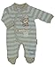 Premature Baby Scruffy Bear Sleepsuit - Pink or Blue - Tiny Baby - Pink (52-54 cm)
