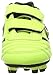 Optimum Unisex Junior Tribal Velcro Moulded Rugby / Football Boots, Fluro Yellow/Black, 9