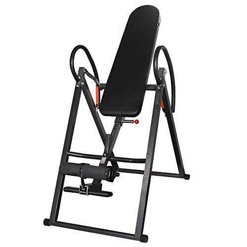 DWhui Inverted machine home tractor Heavy Duty Inversion Table Health & Fitness Decompression and Extension Machine Sports Equipment