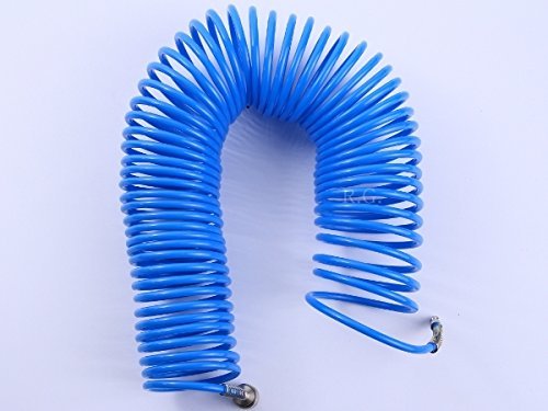 Druckluftschlauch Spiralschlauch Luftschlauch 5x8mm 10m 15m 20m Länge flexibel (20m) - 6