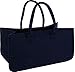 Produktbild Filztasche "Kaminholz", blau, 50x25xH25cm Korb Zeitungsständer Zeitungskorb