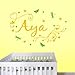 Girl's Swirly Personalised Name - Wall Decal Art Sticker playroom bedroom nursery (Medium)