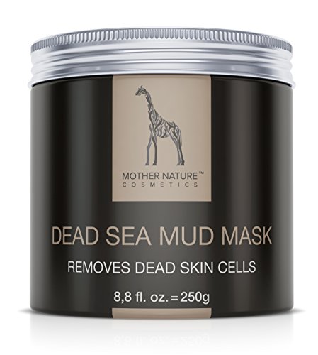 Mother Nature – Dead Sea Mud Face Mask | Care for dry, blemished skin | Cleansing for pimples - blackheads – acne | Anti-aging mask | 250 g
