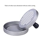 Niviy Hamburgerpresse Set Hamburger Form Burger Maker Antihaft Patty Schimmel, Ideal für Burger, Hamburger – Bild 2
