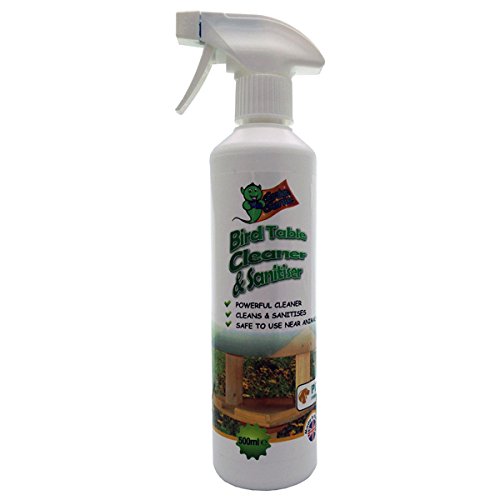 Garden Genie - Bird Table & Feeder Cleaner Sanitiser - Powerful Outdoor Bird Feeder Disinfectant Spray - 500ml