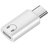 LivX USB-C - 8Pin (Lightning) Kulaklık Adapt&ouml;r&uuml; | Hi-Fi Ses Kalitesi | Mikrofon ve Kumanda Destekli OTGLV