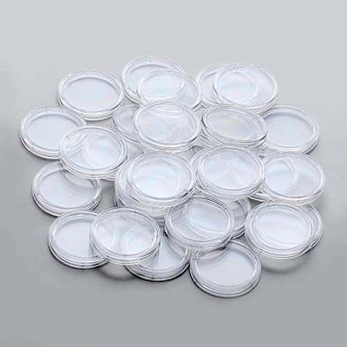 SCHULZ COIN CAPSULES - ALL SIZE from 14mm to 42mm Capsule - 10 capsules - BEST QUALITY PRODUCT (34mm)
