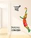 Luke and Lilly Basketball Lifestyle Wall Sticker (PVC Vinyl,145cm x 200cm) RS.299.00