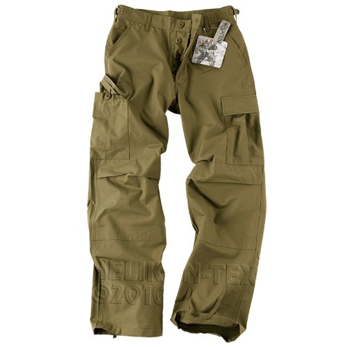 Helikon Genuine BDU Pantaloni policotone Ripstop Coyote Taglia M Reg