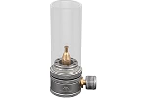 AIDNTBEO Lanterne à gaz pour camping et randonnée, design léger et compact (lanterne à gaz)