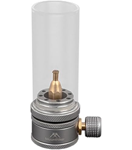 Gas Camping Lamp Rod, Portable Aluminum Camping Gas Lamp Rod, Lantern Extension Rod, Refillable EN417 Lindal Valve Type (Lantern Extension Rod