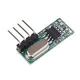 Receptor UHF monolítico completo; interfaz de control CMOS estándar y datos de salida de decodificación.