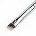 Nanshy Angled Detailer Eye Brow Eyeliner Brush. Vegan, soft synthetic, cruelty free brushes. White or Black
