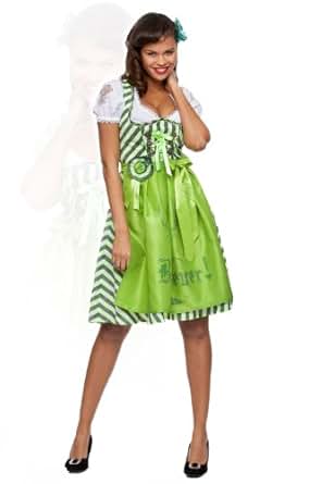 Stockerpoint Bergfeuer Dirndl 2tlg - Neon - greeny 60cm