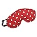 Produktbild Schlafmaske, Peanut, Farbe: Polka dot rot / Mitternacht: Zum Wärmen und Kühlen