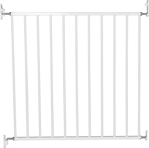 BabyDan No Trip Screw Mounted Gate White