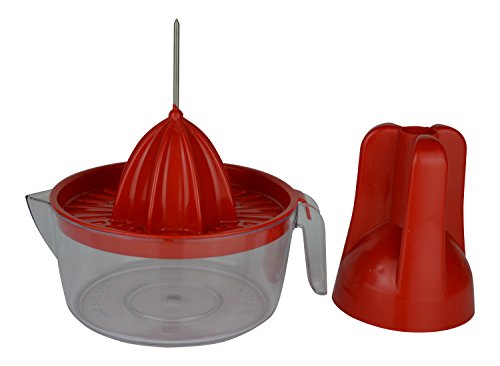 IKOLIFE Zitruspresse mit Dorn. Endlich ohne Kraftaufwand! Einzigartig einfach! Entsaften von Orangen, Zitronen oder Limetten. (Orangenpresse, Zitronenpresse, Limettenpresse) BPA frei, Made in EU - 3